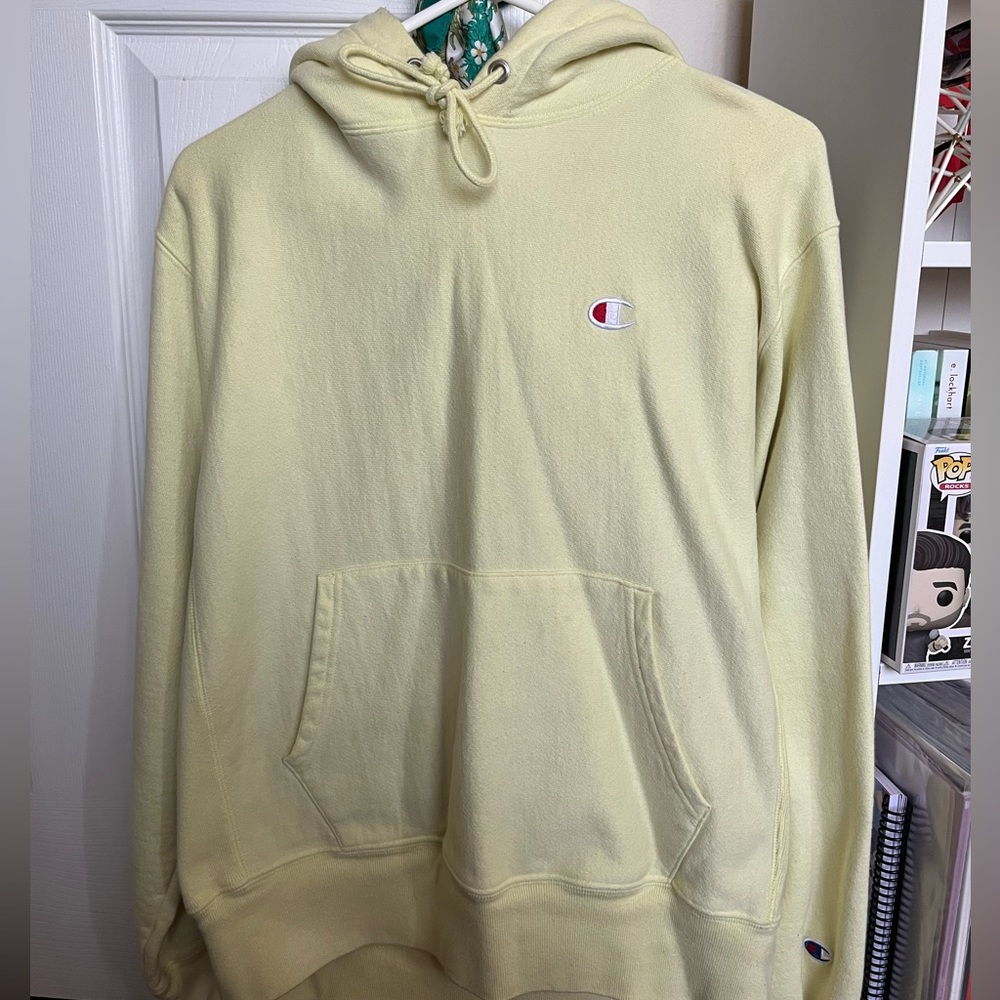 Yellow Champion Hoodie